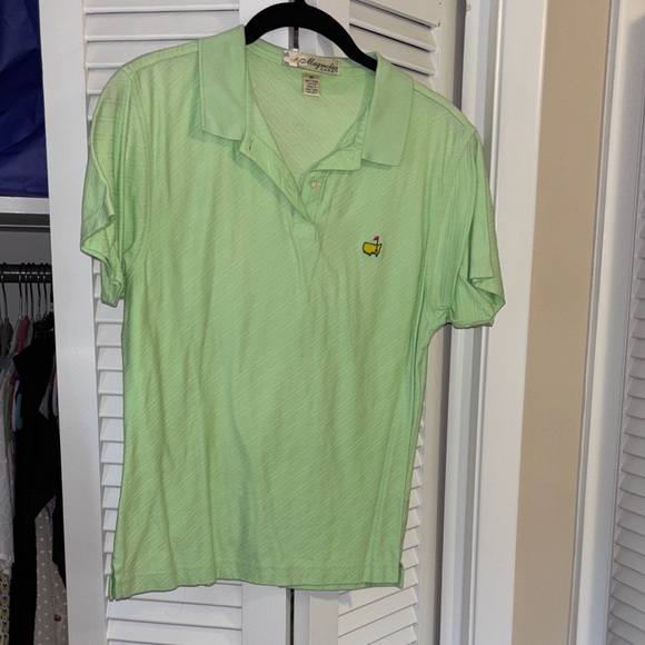 Masters Pastel Green Button Down Shirt - Picture 1 of 3